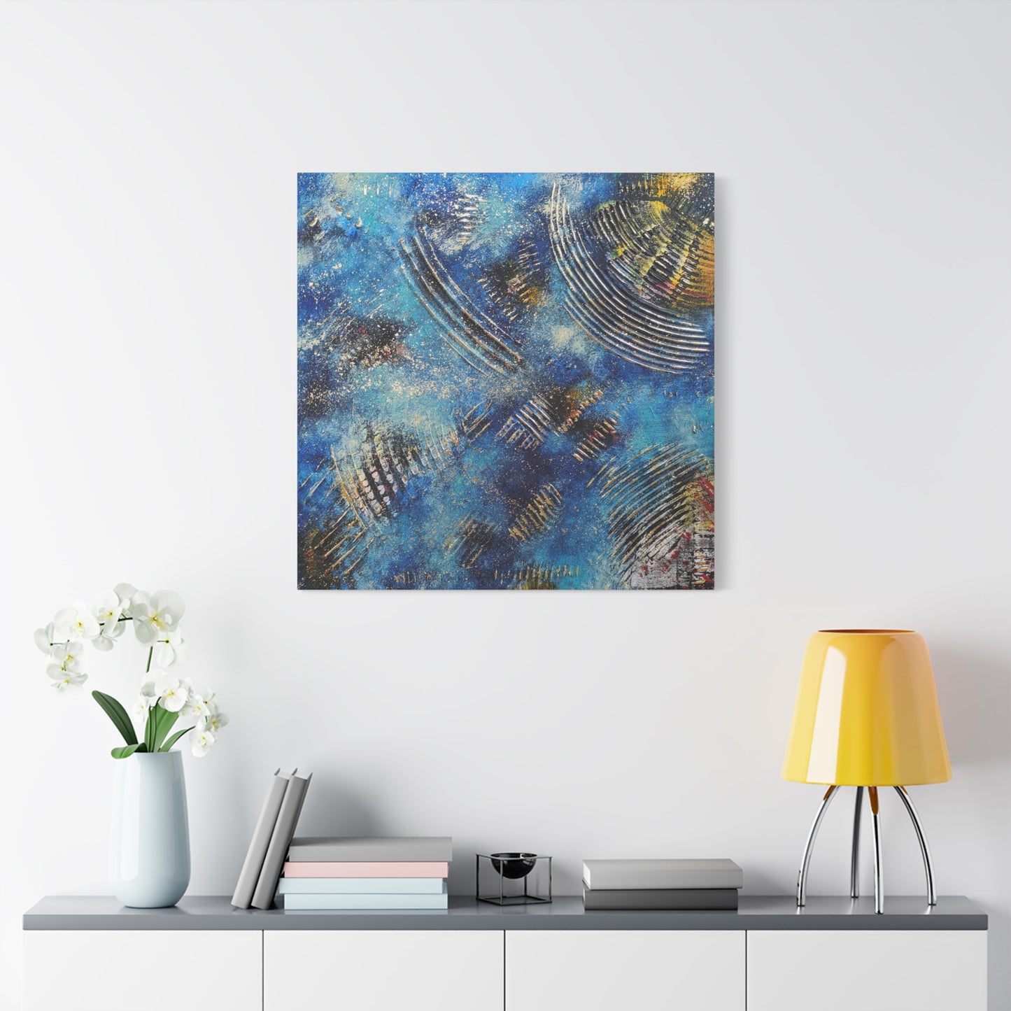 Blue Vibes - Canvas Print