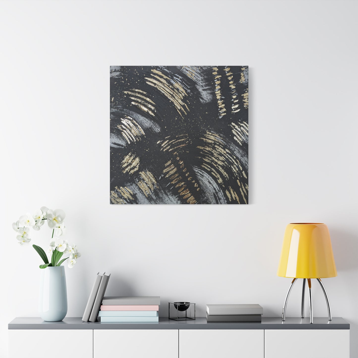Pure Blackness 1 - Canvas Print