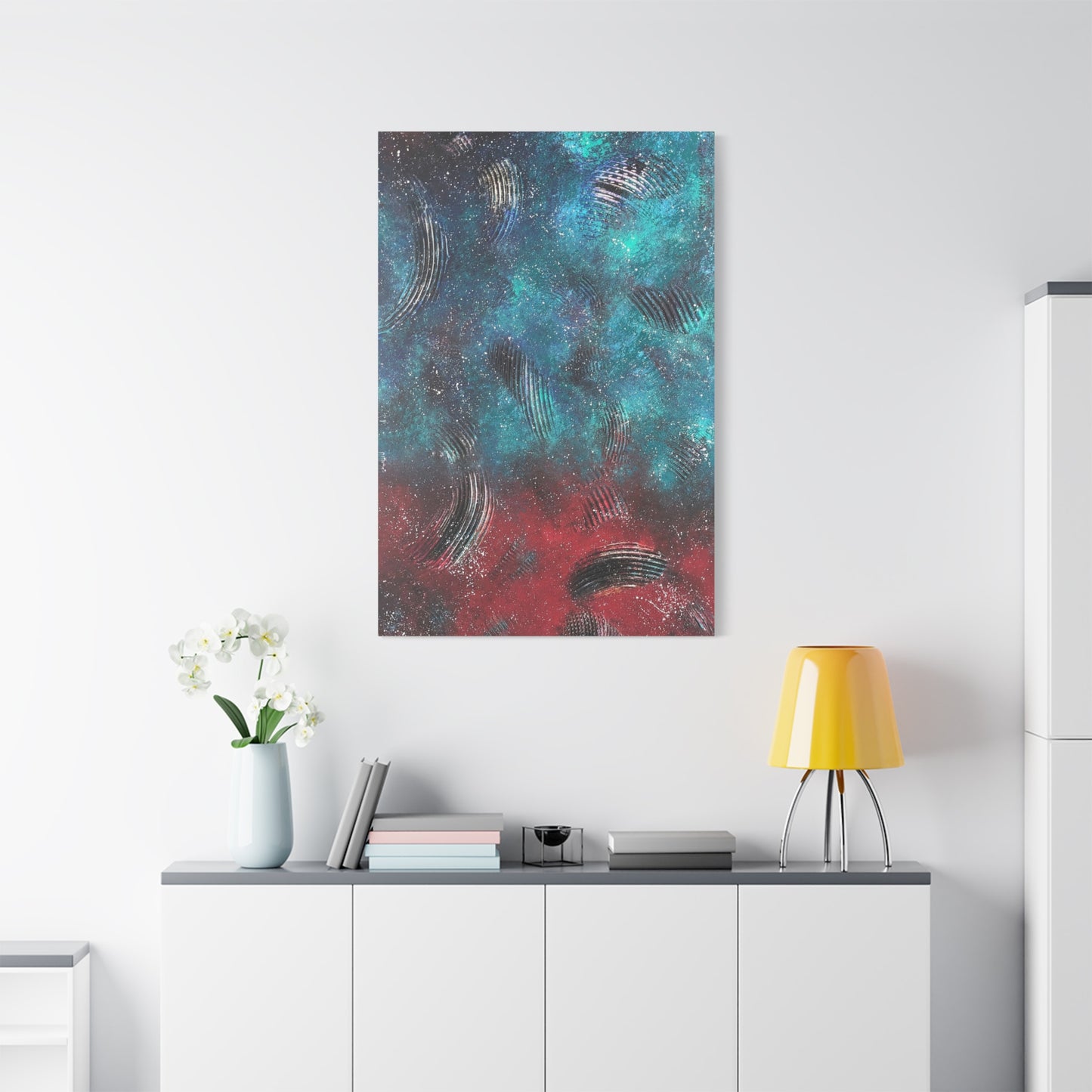 Fiery Whisper - Canvas Print