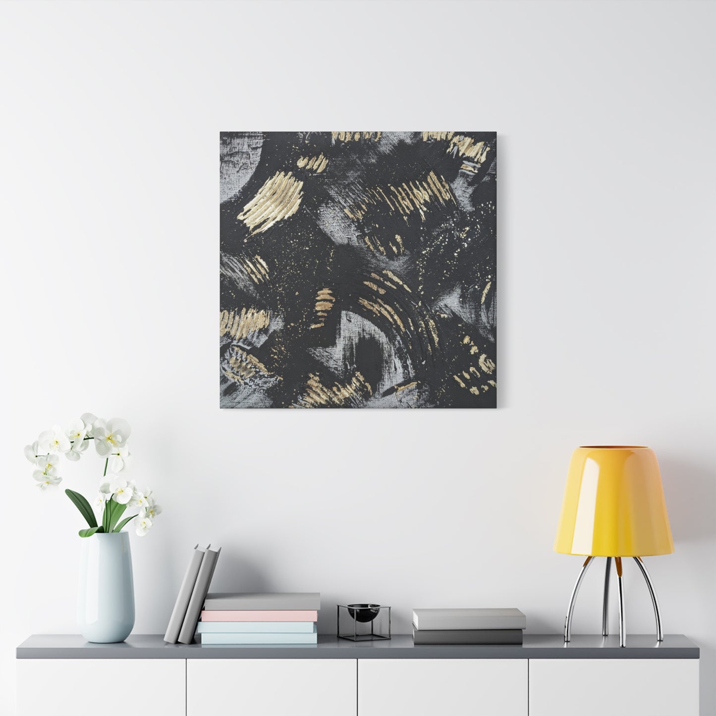 Pure Blackness 2 - Canvas Print