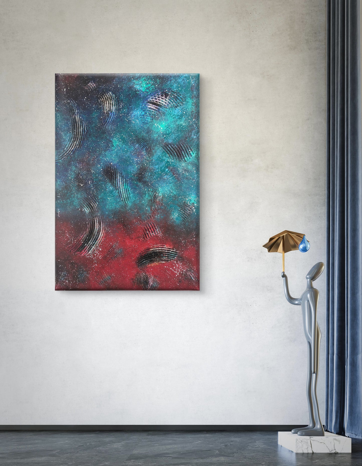 Fiery Whisper - Canvas Print